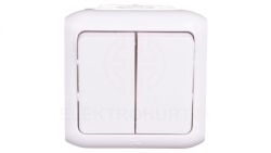 FORIX Łącznik świecznikowy biały 782362