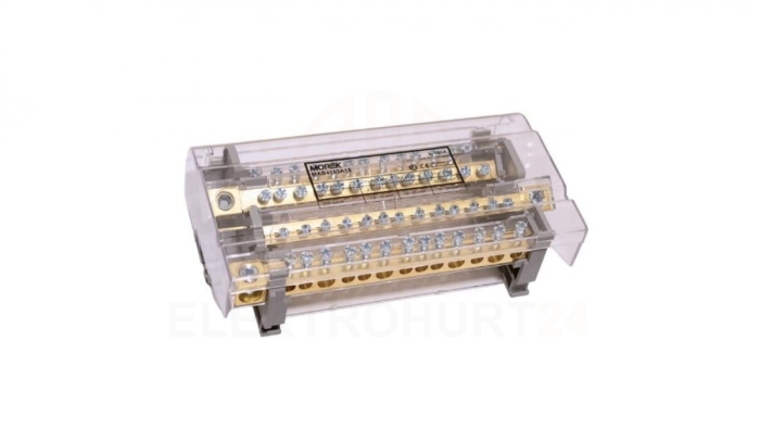 Blok dystrybucyjno-rozdzielczy Moblock 4P 160A-14 1x50 + 4x35 + 9x16mm MAB4163A18