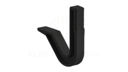 Hak wieszakowy do puszek NS FASTBOXiHOOK HNS czarny 37345207 /10szt./