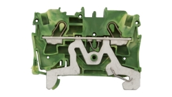 WAGO Złączka szynowa ochronna 4mm2 żółto-zielona 2004-1207