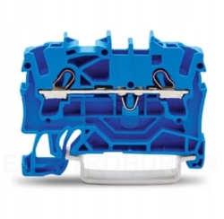 WAGO ZŁĄCZKA SZYNOWA 2-PRZEWODOWA 2,5mm2 Niebieska /na sztuki/