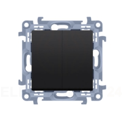 ŁĄCZNIK ŚWIECZNIKOWY (MODUŁ) CZARNY MAT