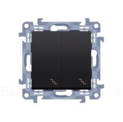 Łącznik schodowy podwójny z podświetleniem LED