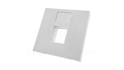 Adapter 45x45 1xRJ45 (płaski) ALANTEC