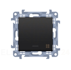 ŁĄCZNIK KRZYŻOWY Z PODŚWIETLENIEM LED (moduł) 10AX
