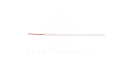 Przewód instalacyjny H05V-U (DY) 1 biały /100m/