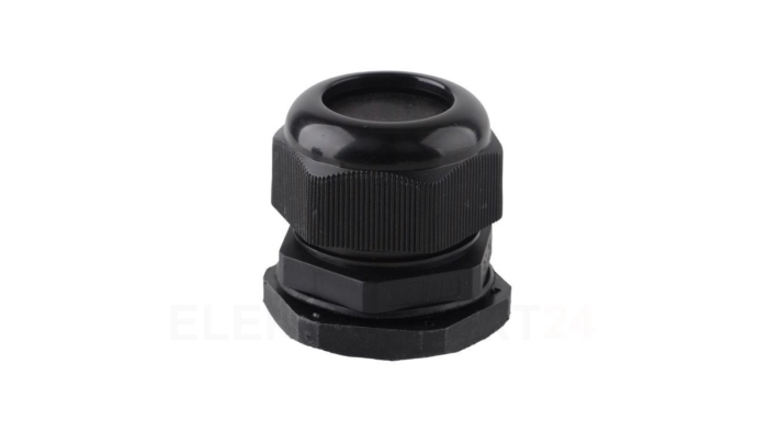 Dławica izolacyjna kablowa PG-29, czarna, IP68 /D.3076C/