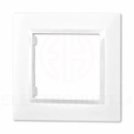 Simon10 ramka pojedyncza biały połysk CR1_11 Elektromedia.png