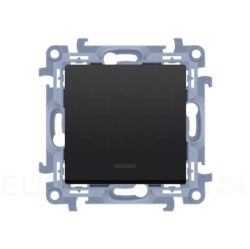 Przycisk bez piktogramu z podświetleniem LED