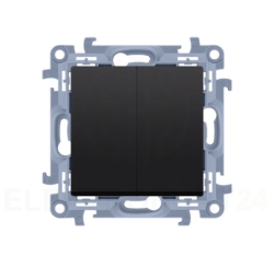 Podwójny przycisk (moduł) 10AX, 250V~, zaciski śru