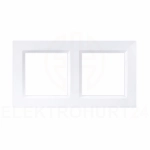 ramka 2-krotna biała CR211, elektromedia.png