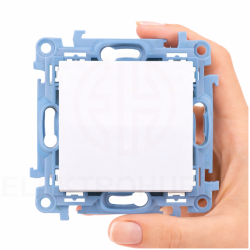 Simon 10 ŁĄCZNIK JEDNOBIEGUNOWY 10AX IP20 SZYBKOZŁĄCZA BIAŁY