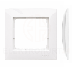 Simon 54 Ramka pojedyncza, ramka 1-krotna DR1/11 biała