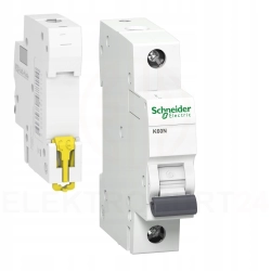 Schneider K60N wyłącznik nadprądowy jednobiegunowy 1P B16A 6kA AC