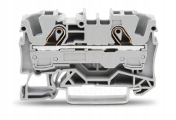 WAGO Złączka szynowa 2-przewodowa 6mm2 szara 2006-1201