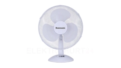 Wentylator RAVANSON biały szary 3 ustawienia prędkości szeroki kąt oscylacji WT-1040