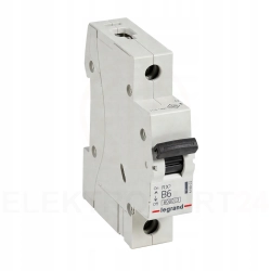 Legrand RX3 Wyłącznik Nadprądowy 1P B6A 6kA 419133