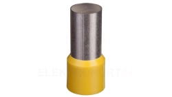 Końcówka tulejkowa izolowana TI 70mm2/21mm żółta cynowana TI70L21x25 /25szt/