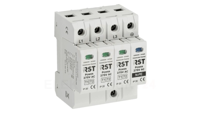 Ogranicznik przepięć T1 + T2 RST Power T1 + T2 3+1 275V FM 801 418