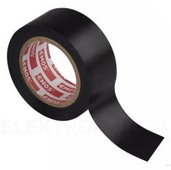TAŚMA IZOLACYJNA 19mm x 10m PCV CZARNA