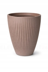 Donica Latia Round 48 cm Prosperplast na taras balkon ogród dom