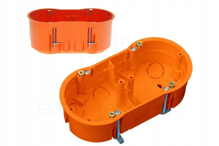 Puszka Głęboka Podwójna z Wkrętami do Kartongips 2x60 PK60 Szerokość 136 mm.jpeg