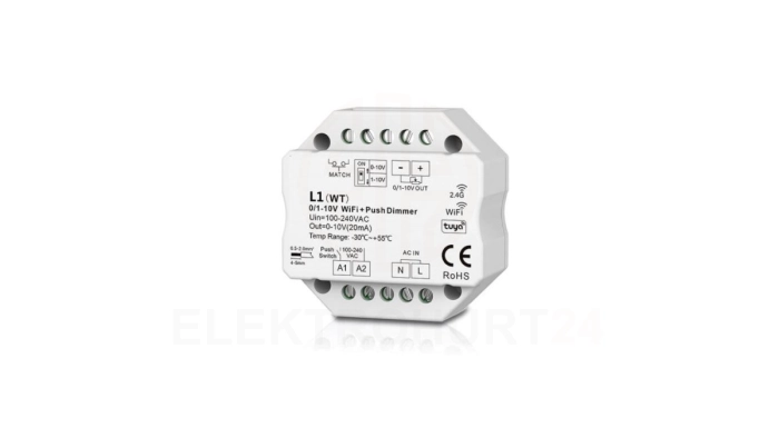 Odbiornik LED 0/1-10V (ZigBee) Skydance - Mono - 230VAC - L1(WZ)