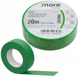 Taśma z PCV/PVC Ecolight 19 mm x 20 m zielona