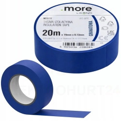 Taśma z PCV/PVC Ecolight 19 mm x 20 m granatowa