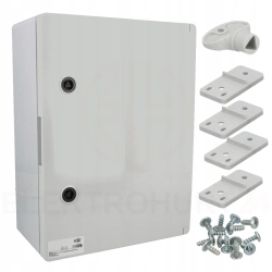 ROZDZIELNIA SKRZYNKA ELEKTRYCZNA OBUDOWA ABS HERMETYCZNA 600x800x260 IP65