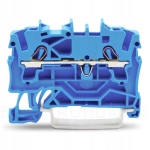 Złączka szynowa  2002-1204 2-przewodowa 2,5 mm² niebieska – WAGO