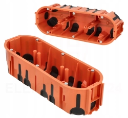 Puszka p/t ProDuo potr. głęboka 60mm łączeniowa z wkrętami wiatroszczelna