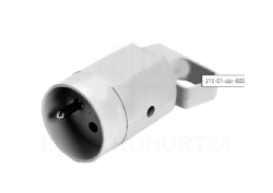 Gniazdo z uchem z uziemieniem 2P+Z 16A 250V IP20 b