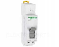 Przełącznik modułowy 3-pozycyjny iSSW 20A 250V 1P A9E18073 Schneider