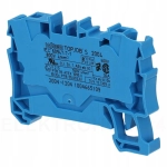 WAGO 2004-1204 Złączka szynowa 2-przewodowa 4mm2 niebieska 600V IP20 32A