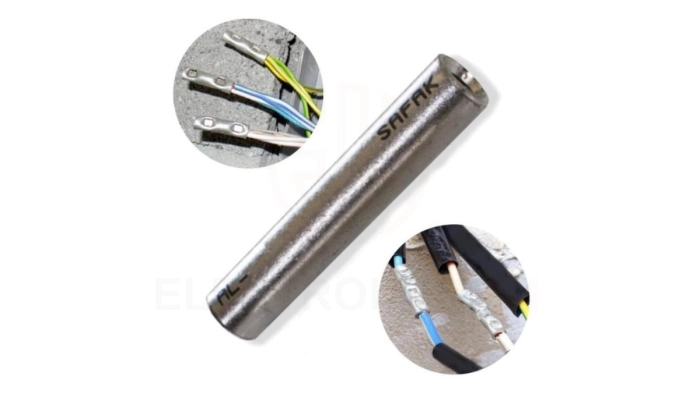 Złączka Kablowa Aluminiowa Tulejka Do Łączenia Przewodów 120 mm Mufa AL