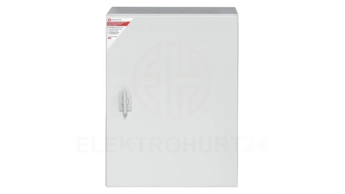 Obudowa metalowa 300x300x150 IP 65 IK10 RAL 7035 z płytą montażową stalową GEP-00015