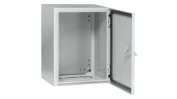 Obudowa metalowa 500x400x200 IP 65 IK10 RAL 7035 z płytą montażową stalową GEP-00181