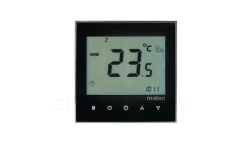 Regulator temperatury podtynkowy - programowalny TYP RTD-02 czarny MTC10000292-WUN