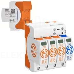 Ogranicznik przepięć B+C Typ 1+2 3P+N 12,5kA 280V