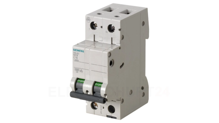 Wyłącznik nadprądowy 1+N C 6A 6kA AC 5SL6506-7