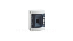 Rozdzielnica modułowa 1x4 ECOLOGY IP65 ABS (1500V DC) PE+N CDN4PT/RR