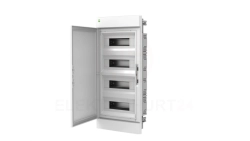 Rozdzielnica modułowa ELEGANT 4x12 PE+N podtynkowa biały 2475-00