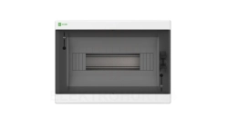 Rozdzielnica modułowa ELEGANT 1x12 PE+N podtynkowa IP40 PE+N drzwi dymny 2434-01