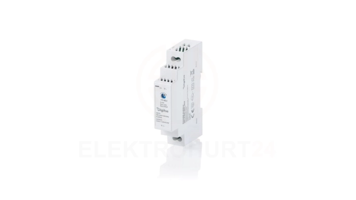 Zasilacz impulsowy na szynę DIN 12V DC 1.25A 15W typu Step-Shape (Ultra-Slim, klasa II) DN-PWR-SST-1512
