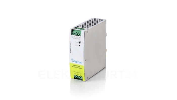 Przemysłowy zasilacz na szynę DIN 24V DC 120 W, metalowa obudowa, temperatura pracy -20–70C DN-PWR-STD-12024