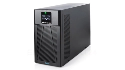 Zasilacz awaryjny UPS Online Tower 19 LCD 2000VA/2000W 4x12V/9Ah 8xC13 1xC14 USB RS232 RJ45 GŁ.460mm DN-170131