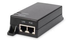 Zasilacz/Adapter PoE 802.3af aktywny max. 48V 15.4W 10/100/1000Mbps DN-95102-1