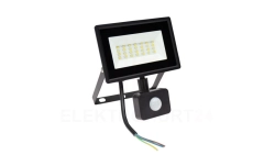 Naświetlacz LED z czujnikiem PIR NOCTIS LUX 3 20W 2000lm 4000K IP44 czarny
