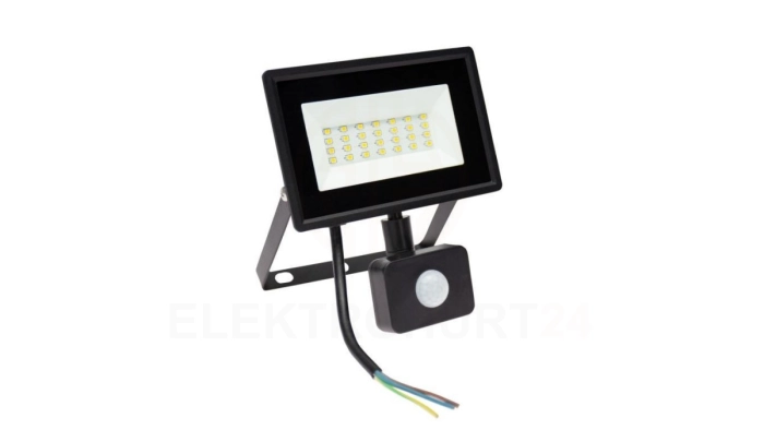 Naświetlacz LED z czujnikiem ruchu IP44 20W 2000lm 4000K NW LUX 3 NOCTIS